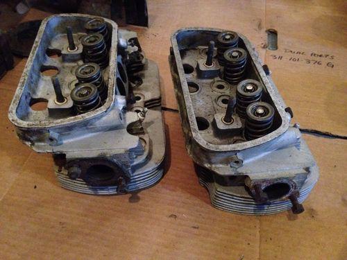 Vintage Air Cooled VW Dual Port Cylinder Head Pair 311 101 376G, US $99.99, image 3