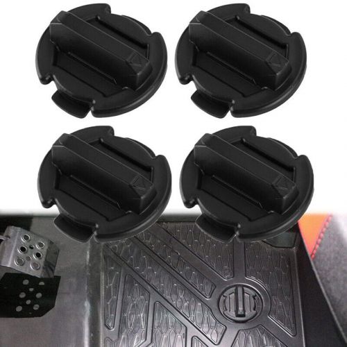 Black twist floor drain plug fit for polaris general rzr xp xp 4 1000 900