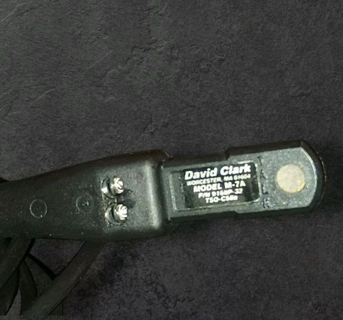 David Clark H20-10 Aviation Headset GOOD CONDITION!!, US $150.00, image 2