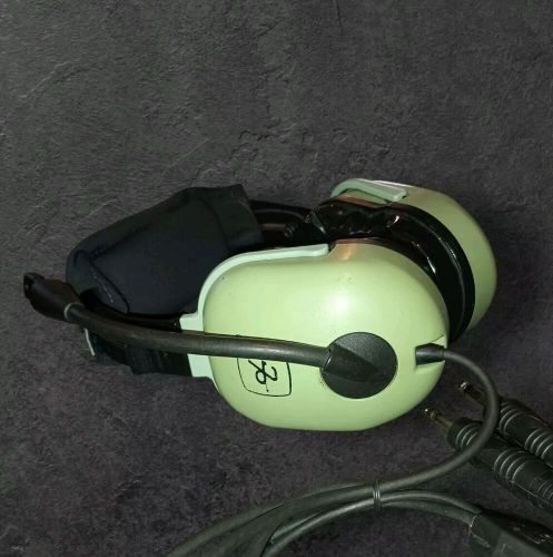 David Clark H20-10 Aviation Headset GOOD CONDITION!!, US $150.00, image 6