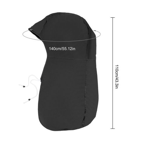 USA Full Outboard Boat Engine Cover Dust Waterproof Fits for 6-30HP Marine Motor, US $10.01, image 22