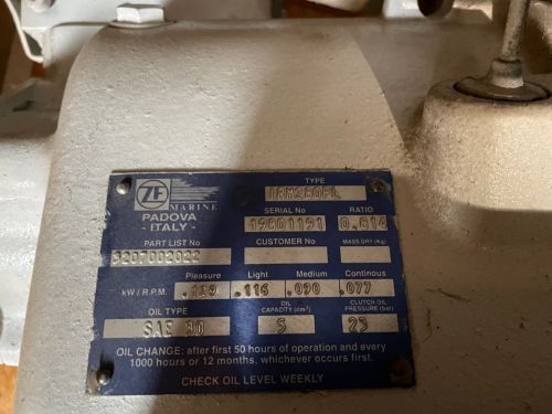 ZF Marine IRM 280PL Marine Transmission .814:1 gear ratio Shipping Available, US $1,500.00, image 8