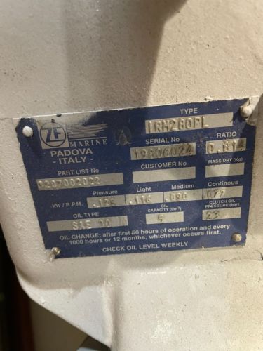 ZF Marine IRM 280PL Marine Transmission .814:1 gear ratio Shipping Available, US $1,500.00, image 12