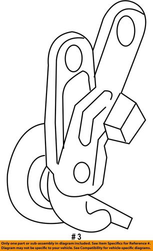 Gm oem hood-assist spring right 23258274