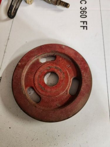 824594, crankshaft pulley volvo penta  aq130a, aq130b, aq130c 4 cylinder w/bolt