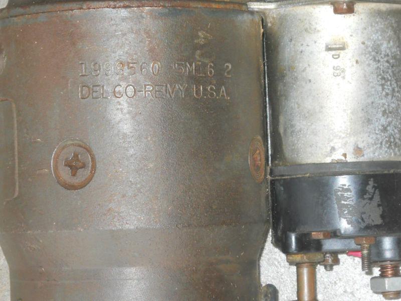 Delco-Remy Flange Mount Hi-Torque Starter 168 tooth flywheel Chevrolet , US $15.00, image 2