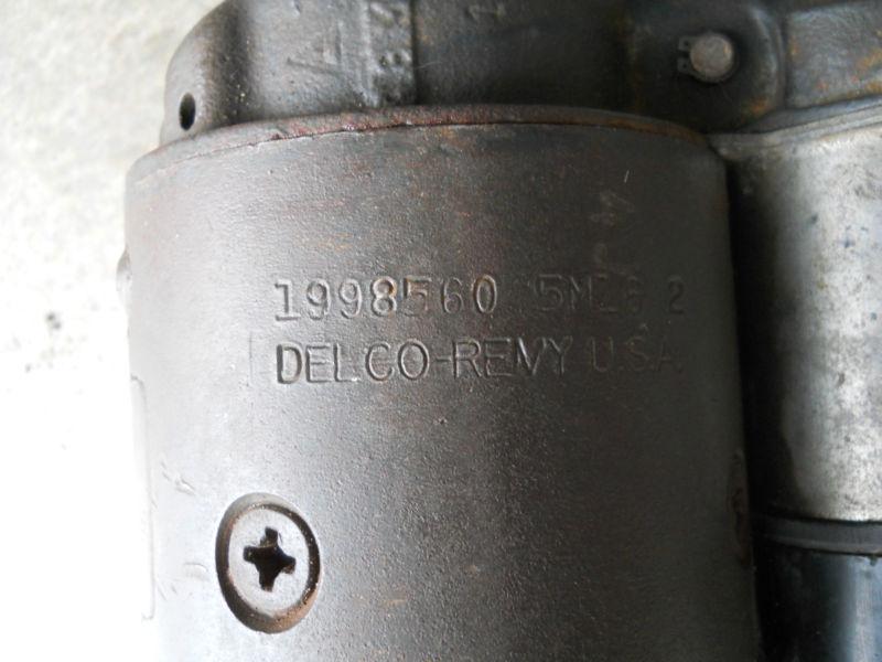 Delco-Remy Flange Mount Hi-Torque Starter 168 tooth flywheel Chevrolet , US $15.00, image 3