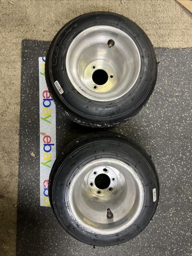 Two American pattern 6” diameter go kart racing wheels with tires Drift Trike, US $79.99, image 13