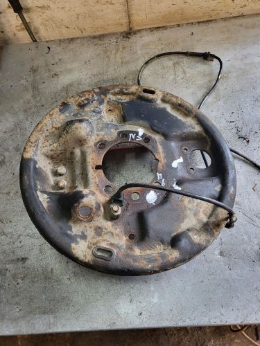 Transit mk6 - 2.4 rwd twin wheel n/s  rear back plate (00-06) genuine ford used