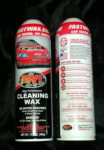 New fw1 fast wax high performance waterless wash & wax bhfo