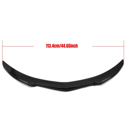 Car Rear Trunk Spoiler Highkick Lip Wing For Cadillac ATS 2013-2019 Gloss Black, AU $122.99, image 9