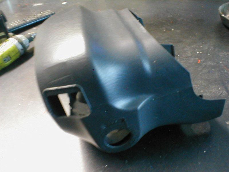 1996-2000 HONDA CIVIC STEERING WHEEL COLUMN COVER DARK GRAY, US $30.00, image 2