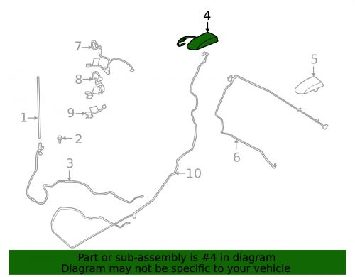 Genuine Ford Aerial Assembly LC3Z-19A390-M, US $85.35, image 5