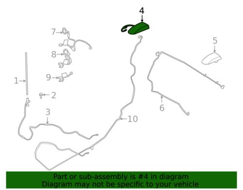 Genuine Ford Aerial Assembly LC3Z-19A390-M, US $85.35, image 6