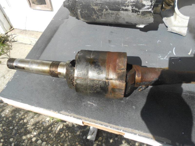Citroen traction avant 7c 11bl cardan drive shaft complete outer used