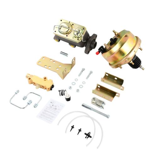 For 60-66 Ford Falcon 7" Zinc Power Brake Booster Master Cylinder Disc Kit, US $181.24, image 4