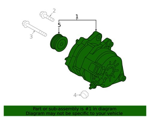 Genuine Mazda Alternator PX4J-18-300, US $366.32, image 3