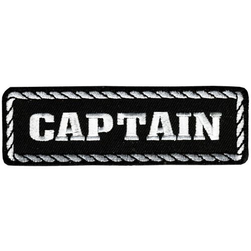 Hot Leathers PPD1010 Captain 4" x 1" Patch, US $3.95, image 3