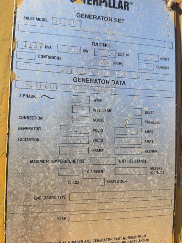 USED 3508B Marine Genetator Caterpillar, US $57,000.00, image 10