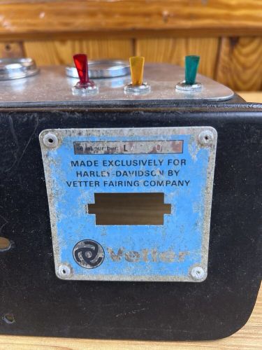 Harley Davidson Shovelhead FLH Liberator Fairing By Vetter Dash Panel, US $249.99, image 7