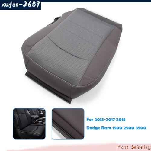 For 2013 2014 2015 2016 17 Dodge Ram 1500 2500 3500 Driver Bottom Seat Cover US, US $34.90, image 3