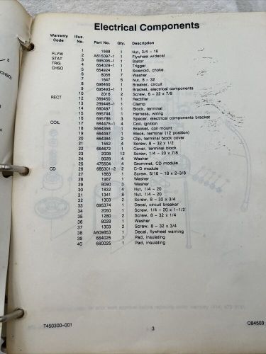 Force Outboards L-DRIVE 3 & 4 Cylinder OEM Service Shop Manual OEM OB4412 GUC, US $33.00, image 10