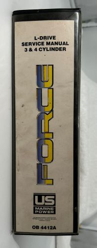 Force Outboards L-DRIVE 3 & 4 Cylinder OEM Service Shop Manual OEM OB4412 GUC, US $33.00, image 11