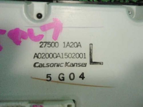 2005 NISSAN SERENA C25 AC Climate Control Switch 27500-1A20A JDM 300943, US $30.00, image 4