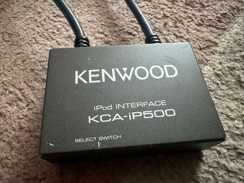 KENWOOD KCA-IP500 IPOD INTERFACE ADAPTOR DOCK CABLE & CONNECTER, US $, image 3