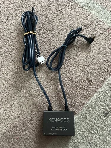 KENWOOD KCA-IP500 IPOD INTERFACE ADAPTOR DOCK CABLE & CONNECTER, US $, image 5