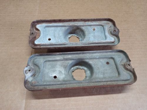 Set of backing plate parklights 73-79 chevy gmc truck 73-87