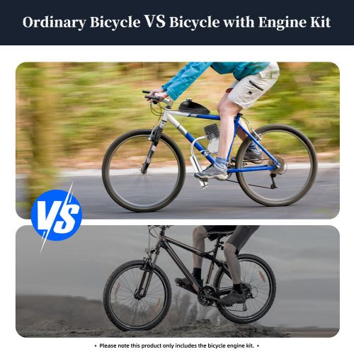 100CC For Bicycle Motorized 2-Stroke Petrol Bike Engine Motor Kit CDI Full Set, US $123.78, image 3