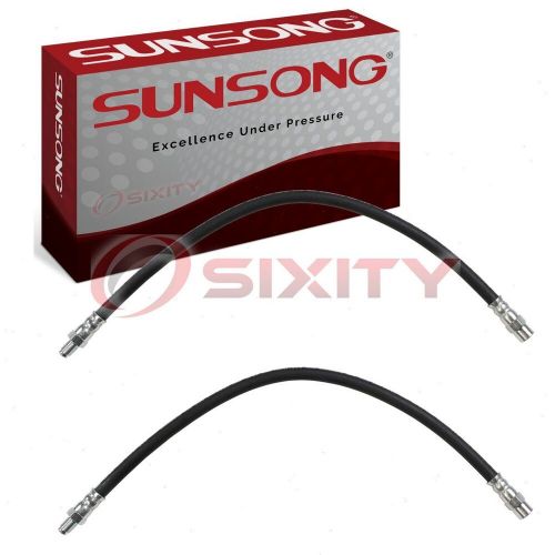 2 pc Sunsong Front Brake Hydraulic Hoses for 1963-1964 Mercedes-Benz 220Sb rw, US $22.05, image 6