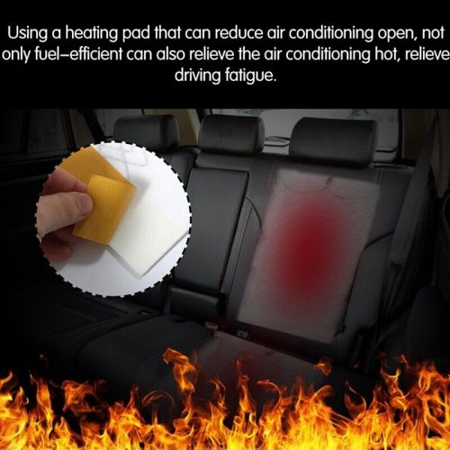 2pcs 12V car carbon fiber heating pad heating pad heating elements winter water 1174-, US $, image 4
