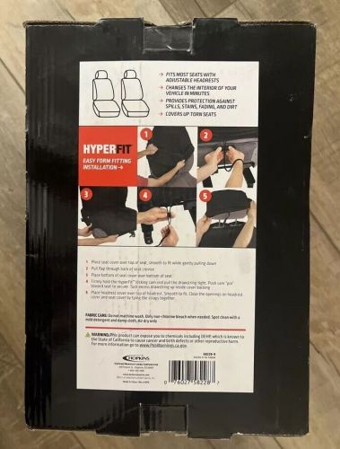 (2) Bell Universal Hyperfit Car seat cover Gray Marble W/ headrest cover, US $23.99, image 2