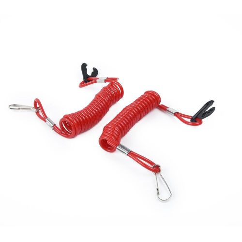 2x Boat Outboard Engine Cord Lanyard Kill Stop Switch Safety Tether For Yamaha^y, C $15.17, image 3