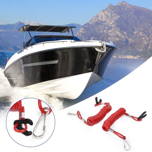 2x Boat Outboard Engine Cord Lanyard Kill Stop Switch Safety Tether For Yamaha^y, C $15.17, image 10