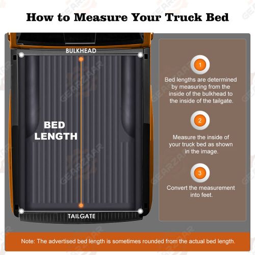 HARD TRI-FOLD TONNEAU COVER FOR 1993-2004 RANGER 6' FOLDING BED PICKUP TRUCK US, US $386.88, image 4