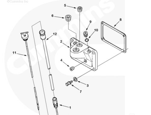Cummins 3069097 Hand Hole Gasket, US $10.75, image 5