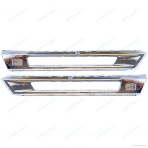 Front Fog Light Bezel Cover Trim For 13-16 Mercedes Benz X166 GL350 GL450 GL550, US $108.92, image 2