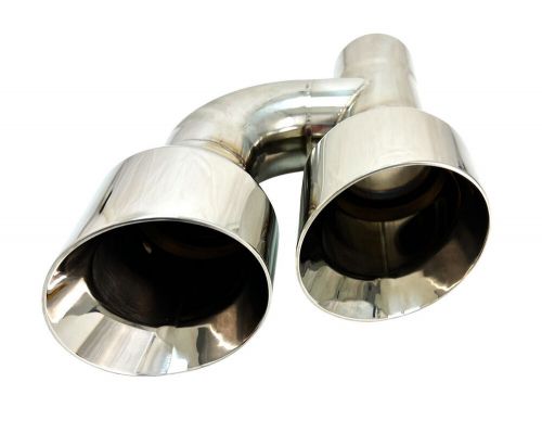 Exhaust Tip 2.50" Inlet 4.00 Outlet 12.00 WD-SE40012-250-HP-SS Dual Double Wall, US $79.99, image 8
