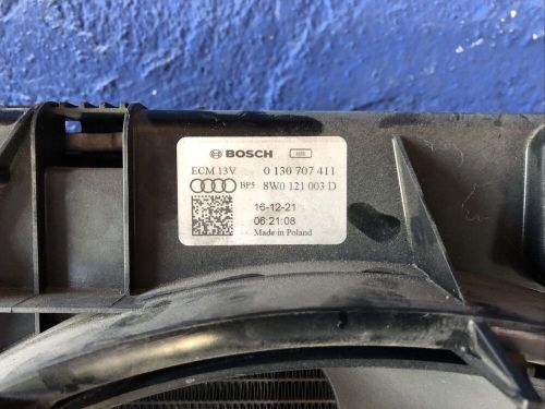 2017 - 2022 AUDI Q7 Radiator Fan OEM (Engine Cooling Motor Assembly) AC 3.0L, US $1,350.00, image 11