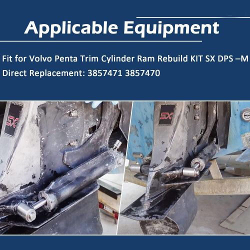 for Volvo Penta Trim Cylinder Ram Rebuild Kit SX DPS–M 3857471 3857470 FSM007, US $78.50, image 3