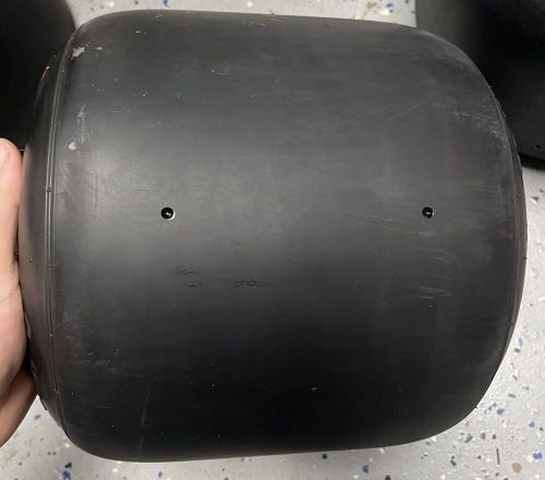 Complete Set Of (4) Maxxis Go Kart Racing Tires ELS On Silver Wheels, US $475.00, image 3