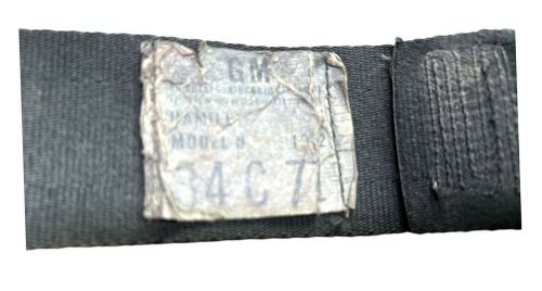 ORIG GM USED 1970 1971 CAMARO ROOF MOUNTED SHOULDER SEAT BELTS PAIR, US $129.95, image 6