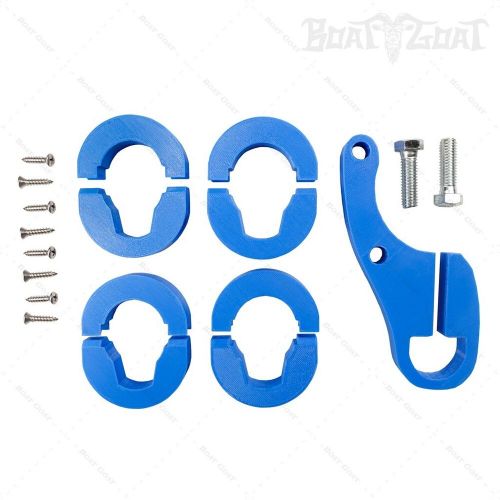 Garmin Force Cable Management Kit - Transducer Shaft Clips + Bow Guard - BLUE, US $57.98, image 2