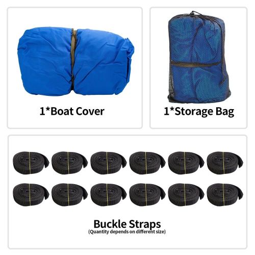 iCOVER Trailerable Boat Cover- 14'-16' Waterproof Heavy Duty Marine Grade Can..., US $115.03, image 6