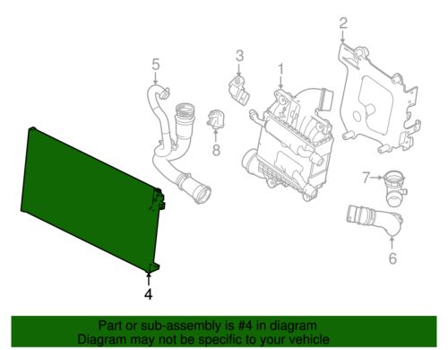 Genuine Jaguar Radiator T4A3255, US $550.65, image 4