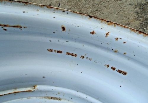 15x6 5 on 4.5 inch White Trailer Wheel Rim 15 Inch 5 Lug C/O RV Spare Steel, US $49.99, image 14