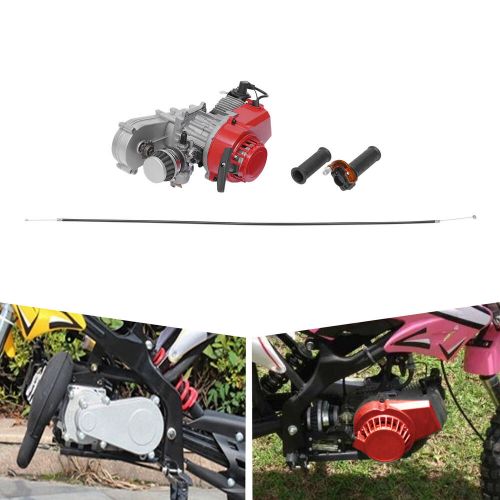 49CC 2 Stroke Racing Engine Petrol Motor Recoil Pull Start Fit For Dirt Bike ATV, US $75.02, image 5